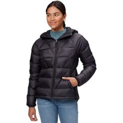 Marmot Hype Down Hooded Jacket Women's -Marmot Fashion Store BK 25