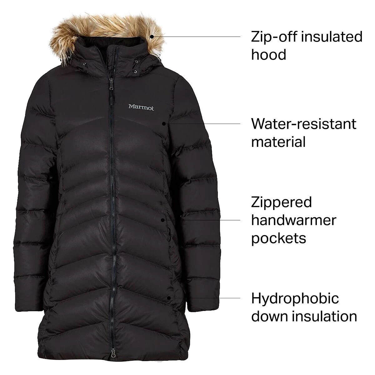Marmot Montreal Down Coat Women's 14 Marmot Montreal Down Coat Women's - Image 14