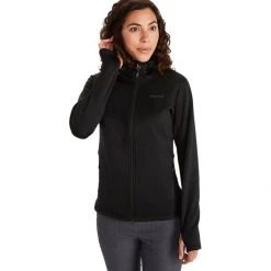 Marmot Olden Polartec Hooded Jacket Women's -Marmot Fashion Store BLA 85