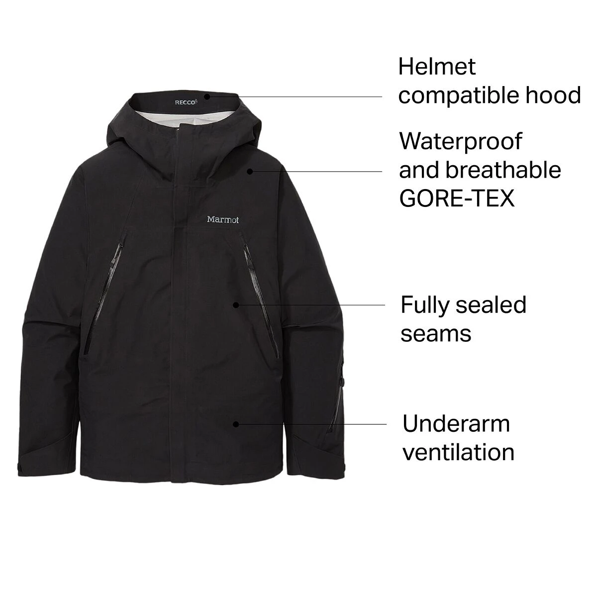 Marmot Spire Jacket Men's 6 Marmot Spire Jacket Men's - Image 6