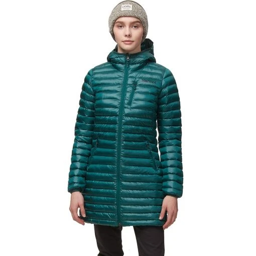 Marmot Avant Featherless Hooded Long Jacket Women's -Marmot Fashion Store BOTGAR 2