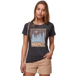 Marmot Woodblock T Shirt Women's