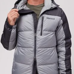 Marmot Guides Down Hooded Jacket Men's -Marmot Fashion Store GRESTOSTE D11