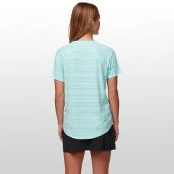 Marmot Laja Short Sleeve Top Women's -Marmot Fashion Store ICEBLU D1
