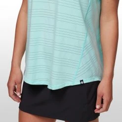 Marmot Laja Short Sleeve Top Women's -Marmot Fashion Store ICEBLU D2