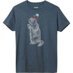 Marmot Pom Pom Short Sleeve T Shirt Men's 10 Marmot Pom Pom Short Sleeve T Shirt Men's -Marmot Fashion Store NEWNAVHEA