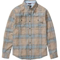 Marmot Jasper Midweight Flannel Long Sleeve Shirt Men's -Marmot Fashion Store NORHEA