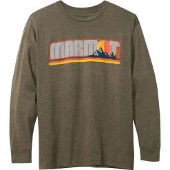 Marmot Montane Long Sleeve T Shirt Men's -Marmot Fashion Store OLIHEA 3