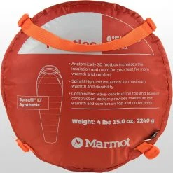 Marmot Trestles 0 Sleeping Bag: 0F Synthetic -Marmot Fashion Store ORHAZRU D8