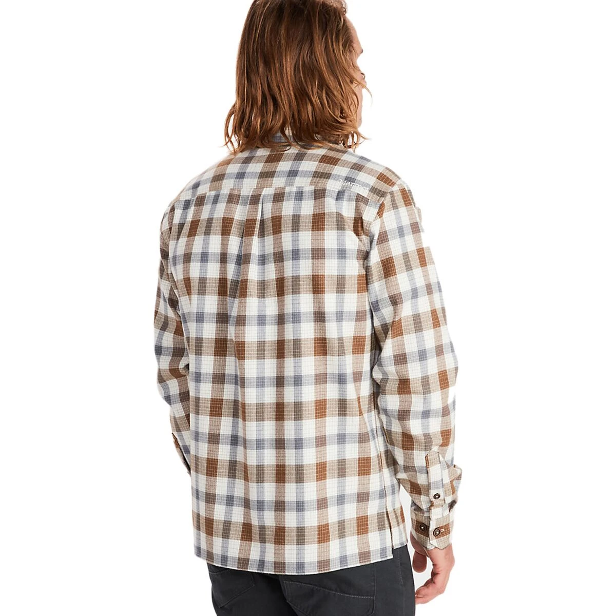 Marmot Movatn Heavyweight Long Sleeve Flannel Shirt Men's 4 Marmot Movatn Heavyweight Long Sleeve Flannel Shirt Men's - Image 4