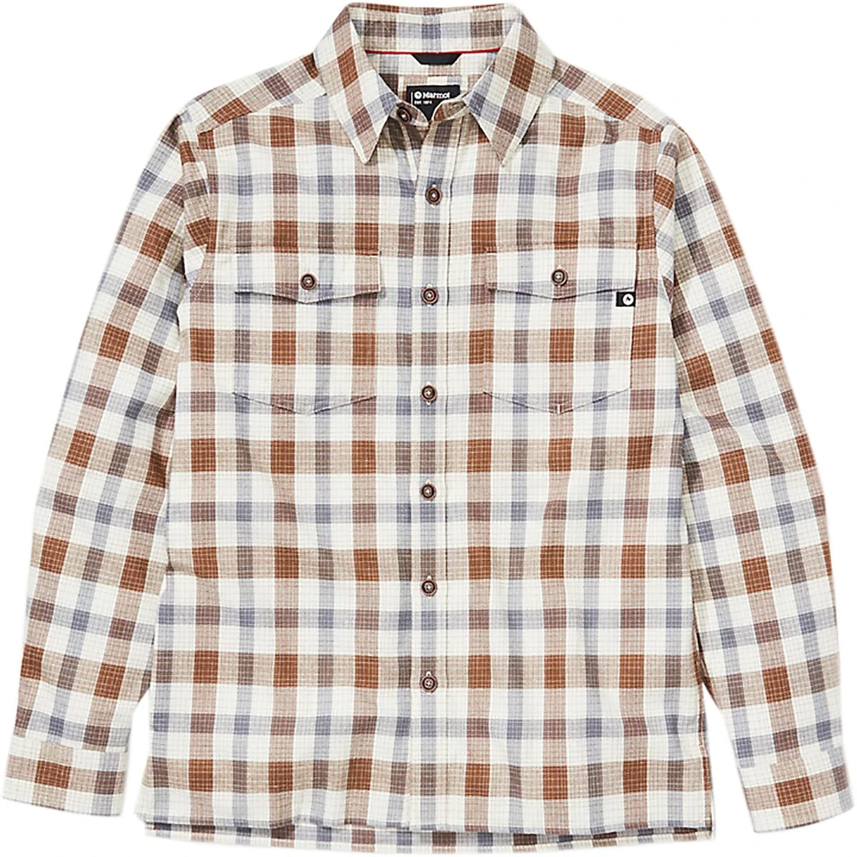Marmot Movatn Heavyweight Long Sleeve Flannel Shirt Men's 2 Marmot Movatn Heavyweight Long Sleeve Flannel Shirt Men's - Image 2