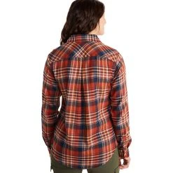 Marmot Bridget Midweight Flannel Shirt Women's -Marmot Fashion Store PIC D1 1