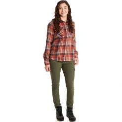 Marmot Bridget Midweight Flannel Shirt Women's -Marmot Fashion Store PIC D3 1