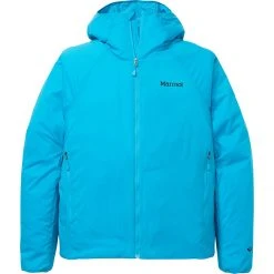 Marmot WarmCube Novus Hooded Jacket Men's -Marmot Fashion Store SAXBLU D1