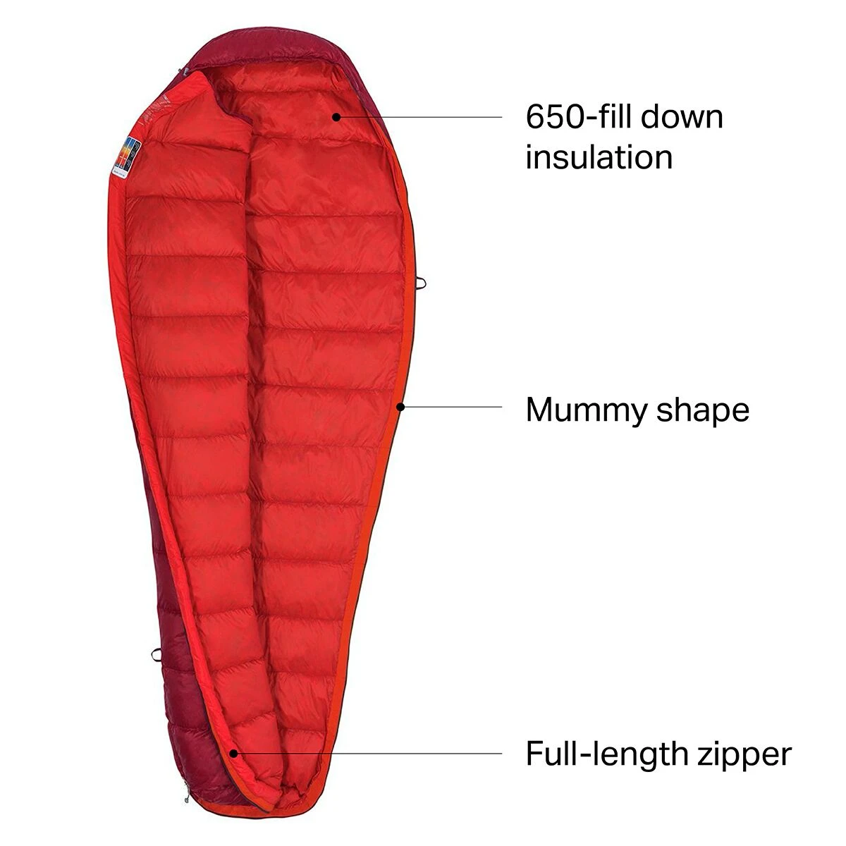 Marmot Micron 40 Sleeping Bag: 40F Down 2 Marmot Micron 40 Sleeping Bag: 40F Down - Image 2
