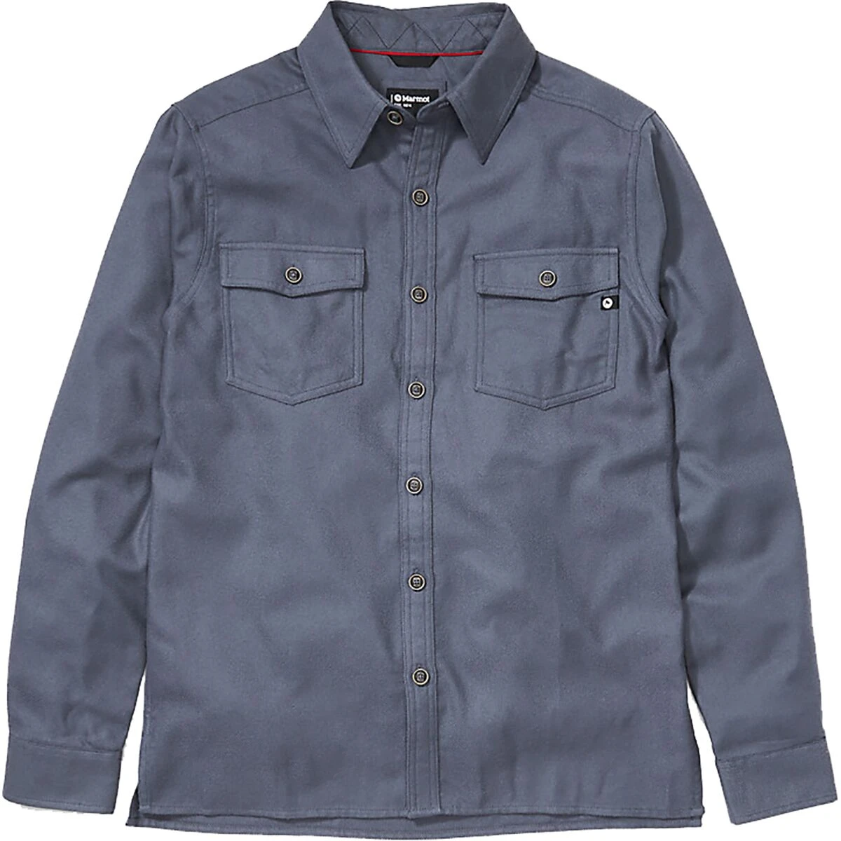 Marmot Movatn Heavyweight Long Sleeve Flannel Shirt Men's 8 Marmot Movatn Heavyweight Long Sleeve Flannel Shirt Men's - Image 8