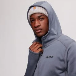 Marmot Olden Polartec Hooded Fleece Jacket Men's -Marmot Fashion Store STEONY D4